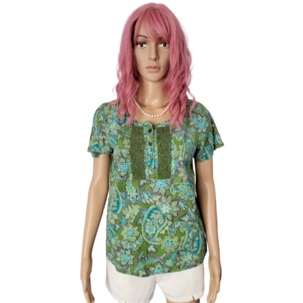 BASIC EDITIONS WOMEN'S TOP SIZE SMALL
